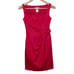 Moschino Cheap & Chic red pinup style square neck side wrap dress size 4