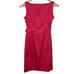 Moschino Cheap & Chic red pinup style square neck side wrap dress size 4