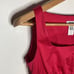 Moschino Cheap & Chic red pinup style square neck side wrap dress size 4