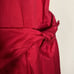 Moschino Cheap & Chic red pinup style square neck side wrap dress size 4