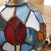 Small lamp with Tiffany style shade