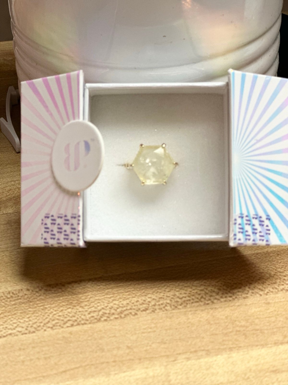 Bomb Party mental Health Ring size 6