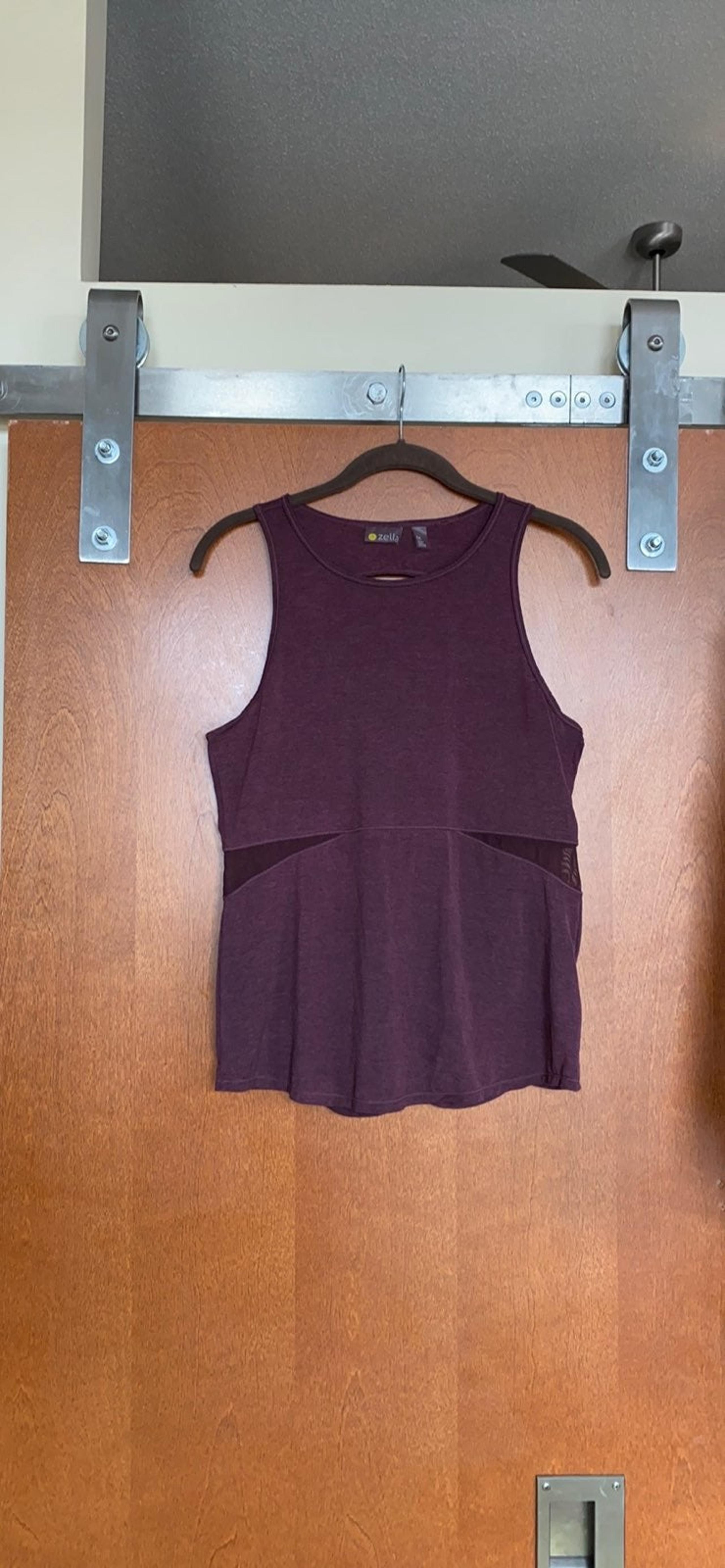 Zella mesh cutout exercise Tank Top