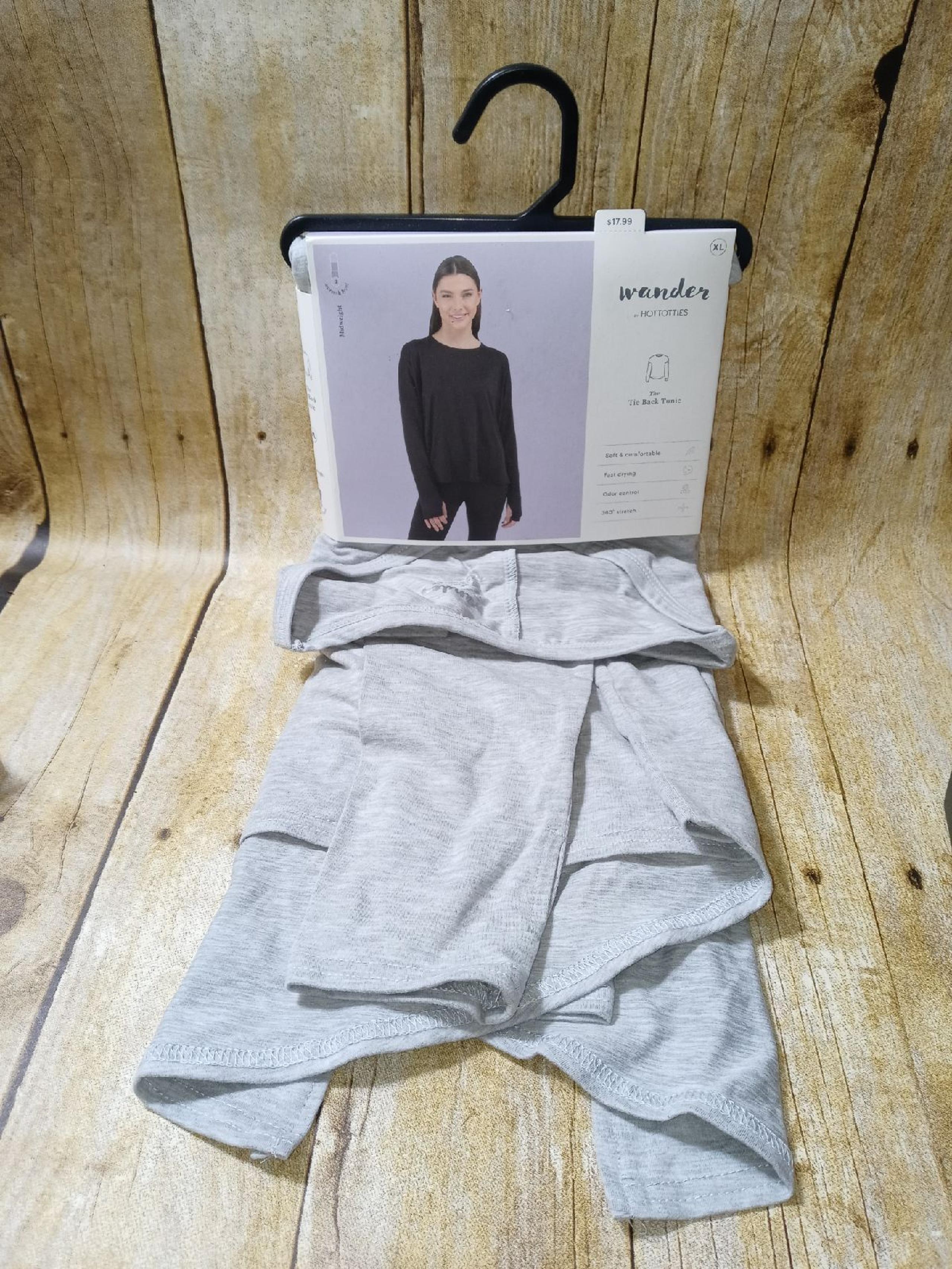 Wander Hottotties Tie Back Tunic Grey XL