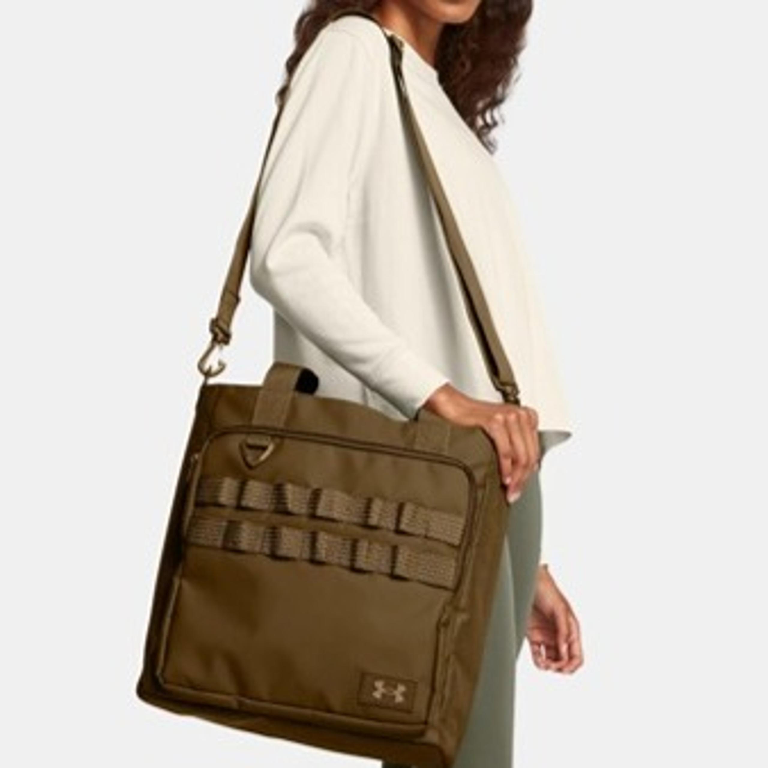 Under Armour Triumph Utility Tote Bag, Color: Camel