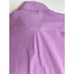 Trina Turk Cotton Button Front Shirt Top Women's MEDIUM Purple Roll Sleeves NEW