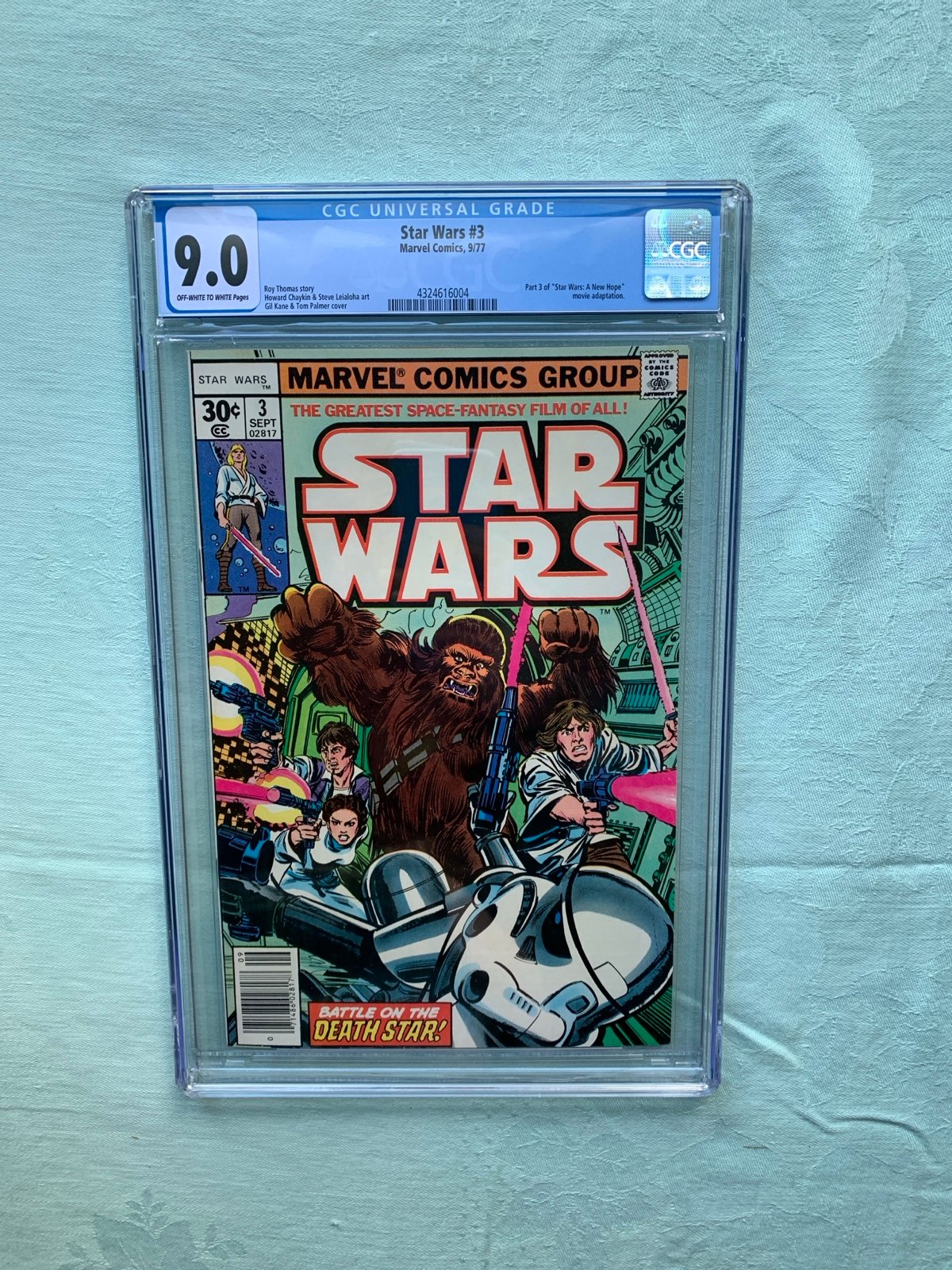 Star Wars 3 cgc 9.0