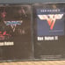 VAN HALEN I AND II CASSETTE TAPE LOT TESTED
