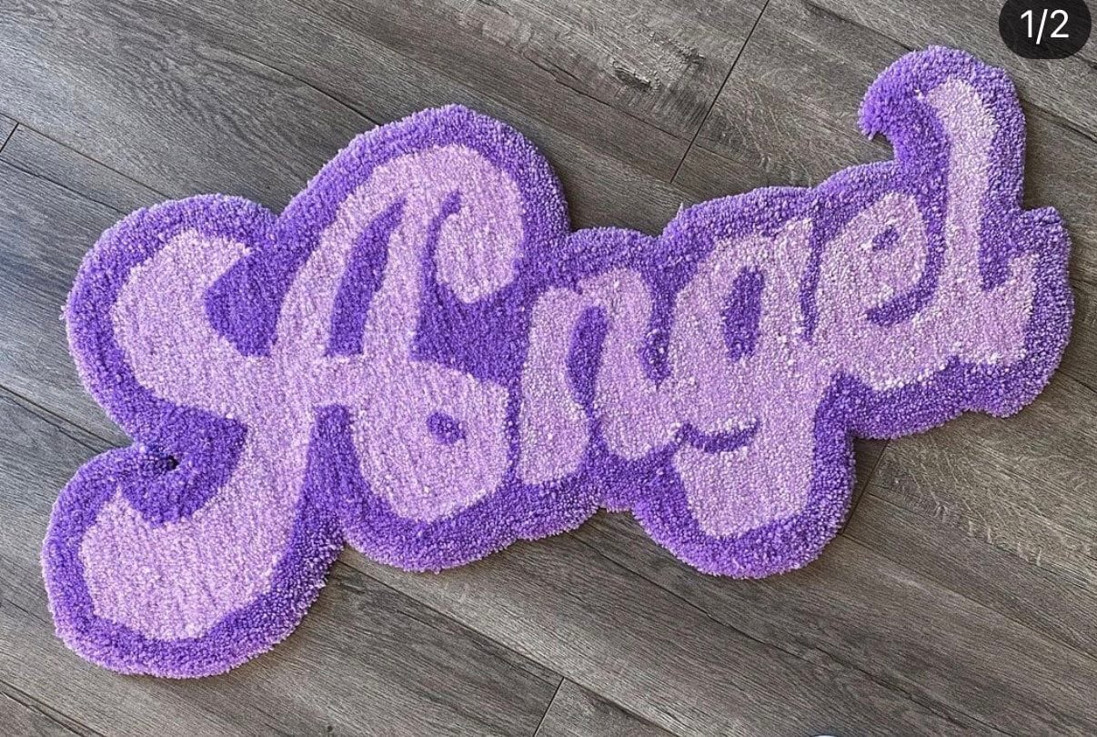 Custom Angel rug
