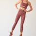 Free People Movement High Rise Cut Out Sneak Peak Printed Legging Size Medium