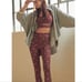 Free People Movement High Rise Cut Out Sneak Peak Printed Legging Size Medium