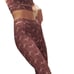 Free People Movement High Rise Cut Out Sneak Peak Printed Legging Size Medium