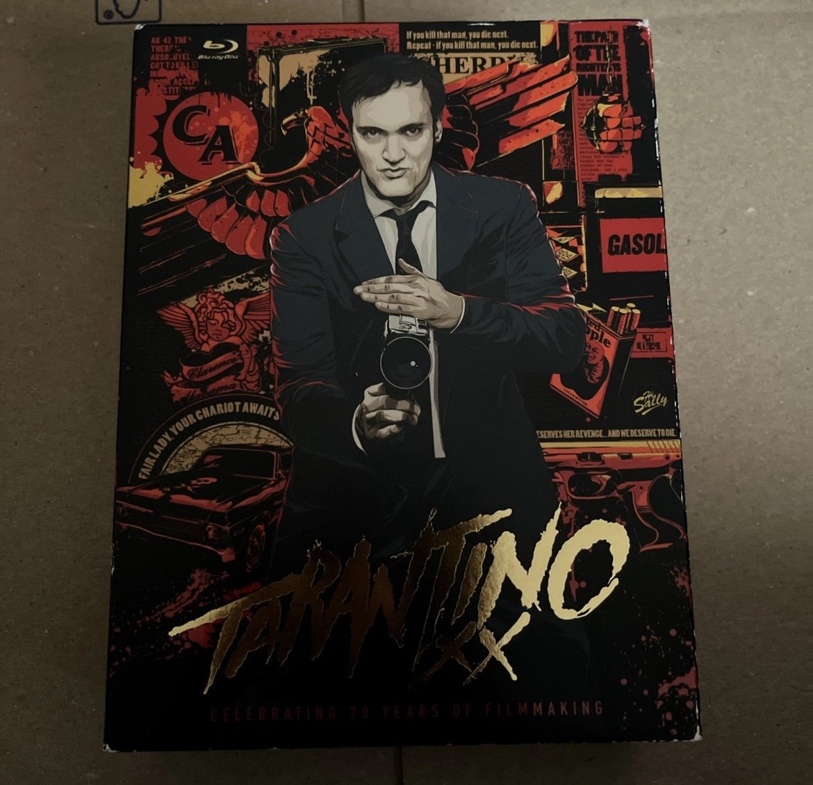 Tarantino XX 20th Anniversary Ed 2012 10 Disc Blu-Ray Box Set