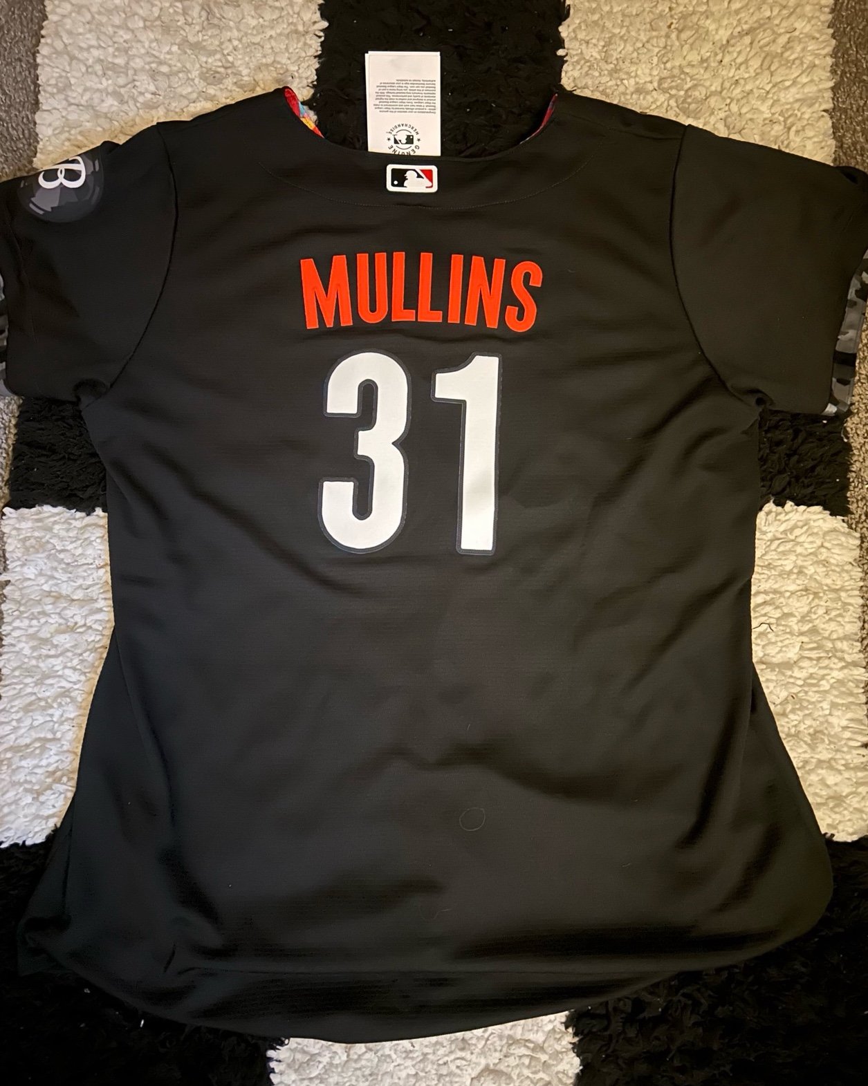 Nike™️ Orioles Cedric Mullins City Connect Jersey (Black) Women’s (XL) 50% OFF