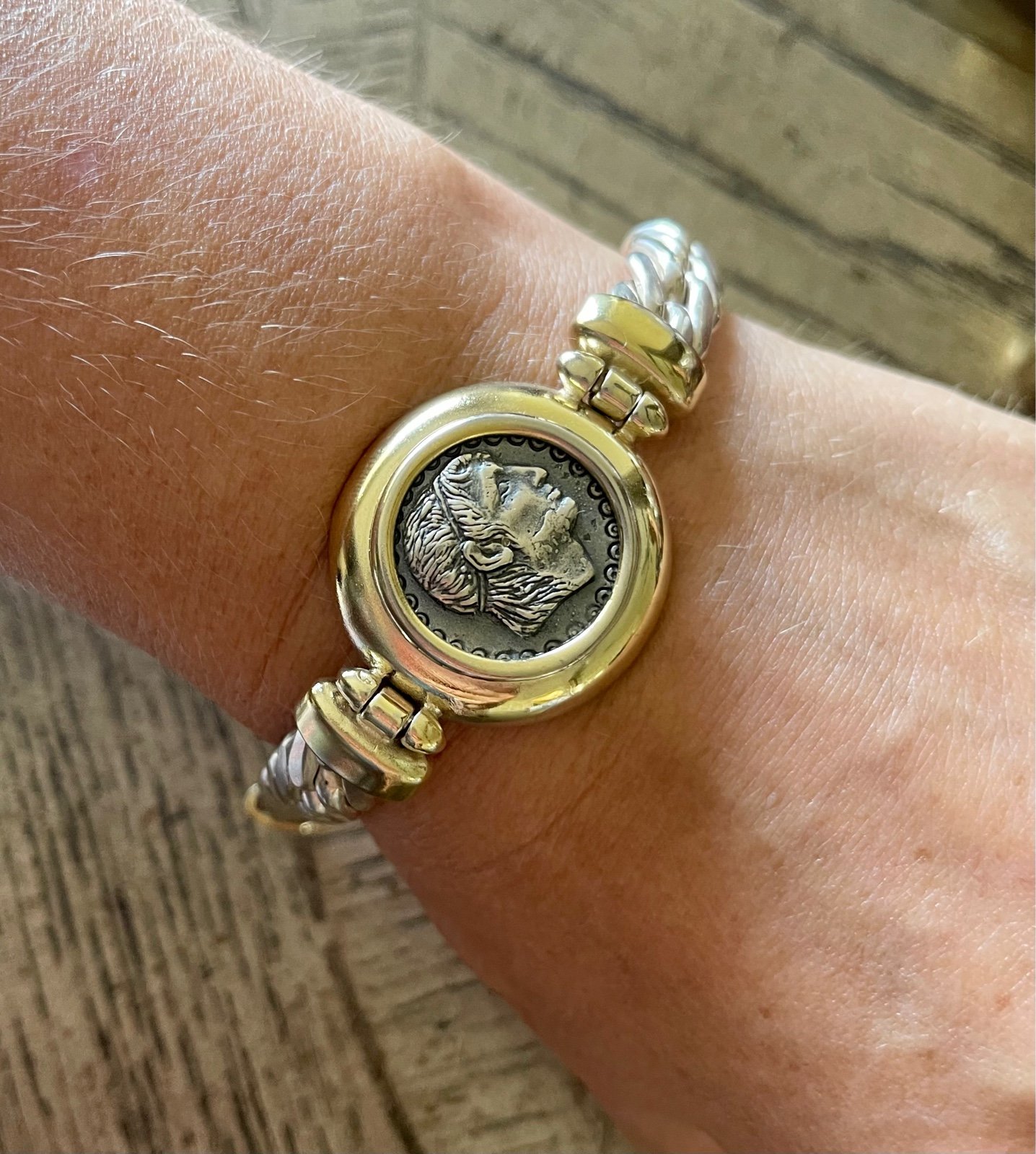 Sterling Caesar Bracelet
