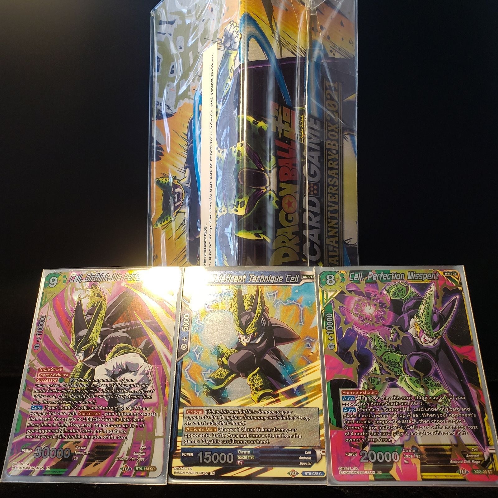Dragon Ball Super Cards Cell Collection