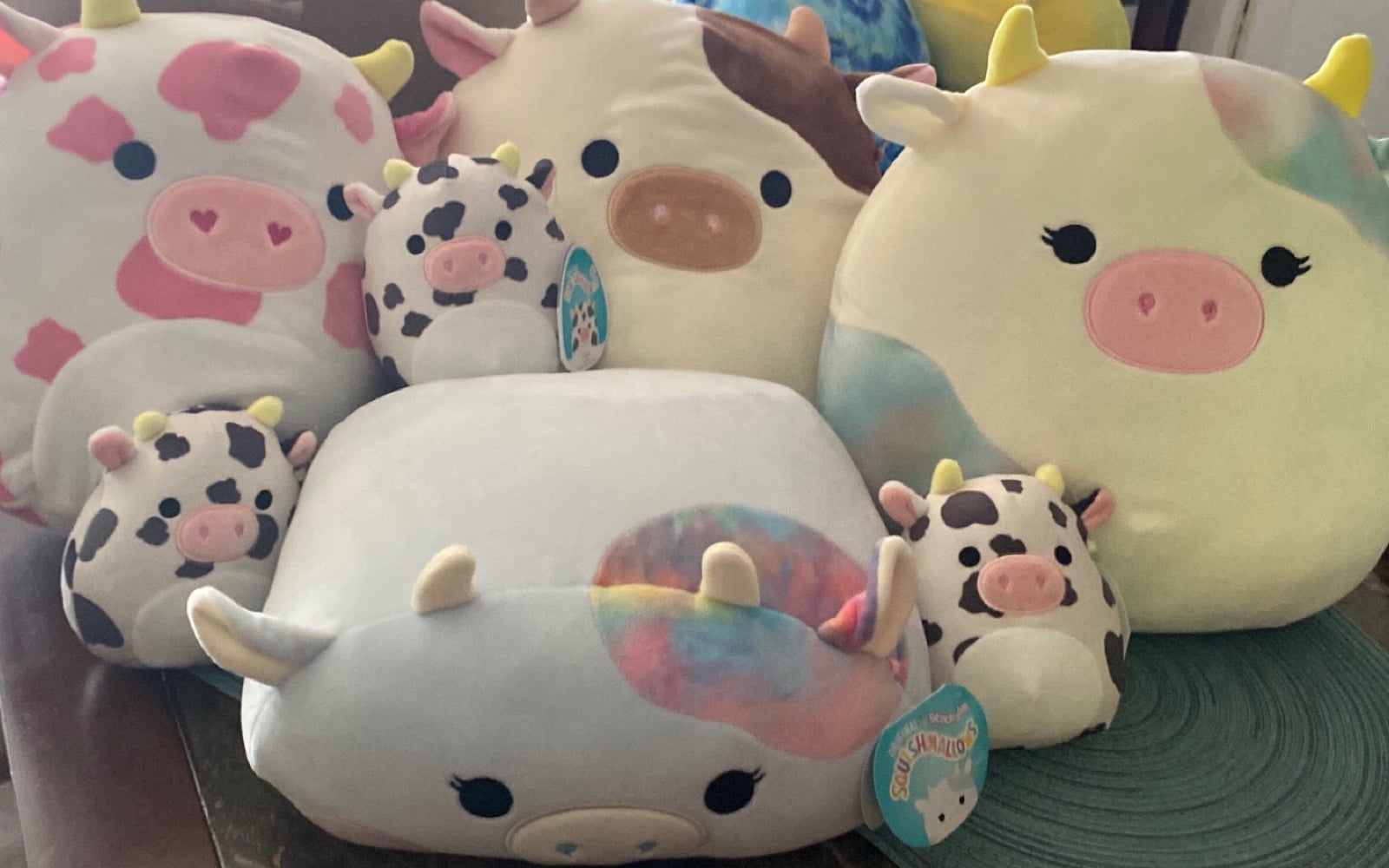 Squishmallow Cow bundle