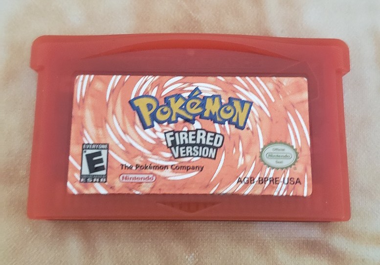 Pokemon Firered version for Nintendo Gameboy Advance