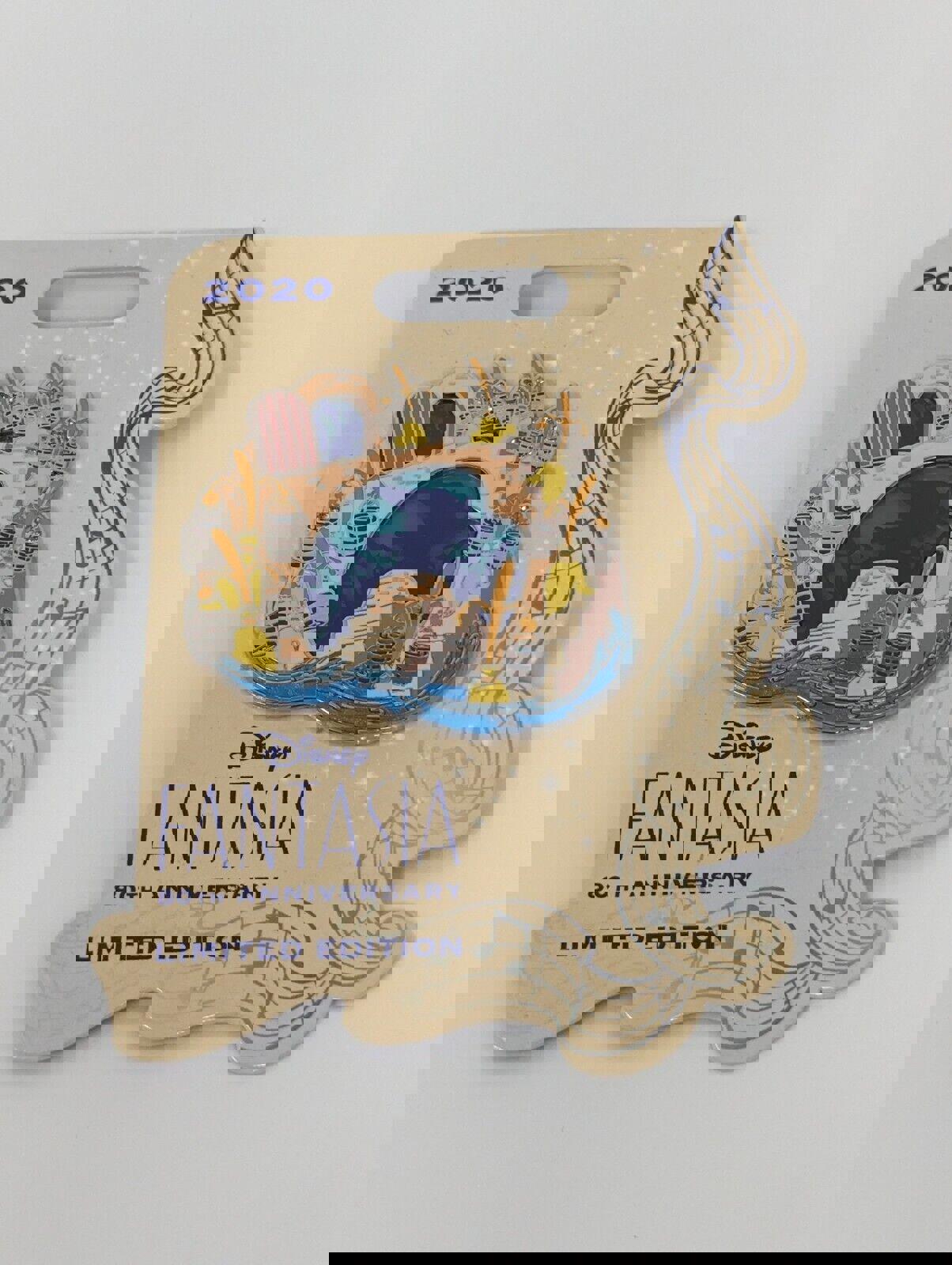 Fantasia 80th Anniversary Magical Brooms Disney LE Pin