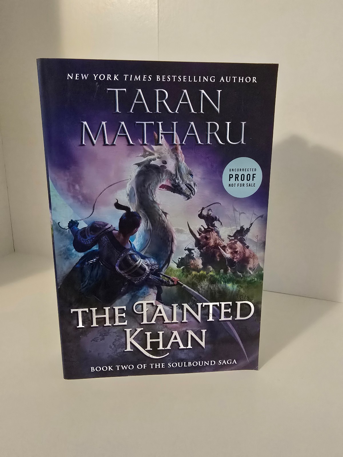 The Tainted Khan by Taran Matharu ARC