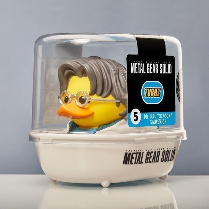 Metal Gear Solid TUBBZ Dr. Hal Otacon Emmerich Limited Edition Figure