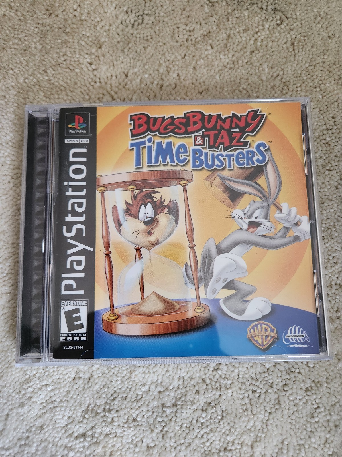 Bugs Bunny & Taz: Time Busters (Sony PlayStation 1 PS1) Complete CIB