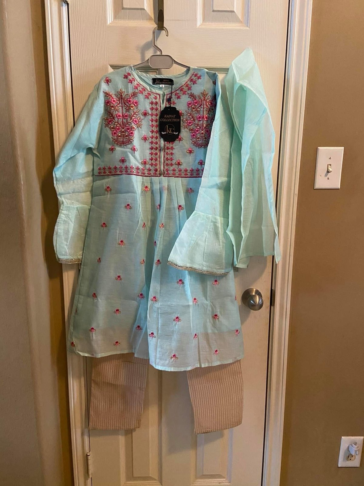 Indian Pakistani Peplum Style Girls Party Wear Suit
