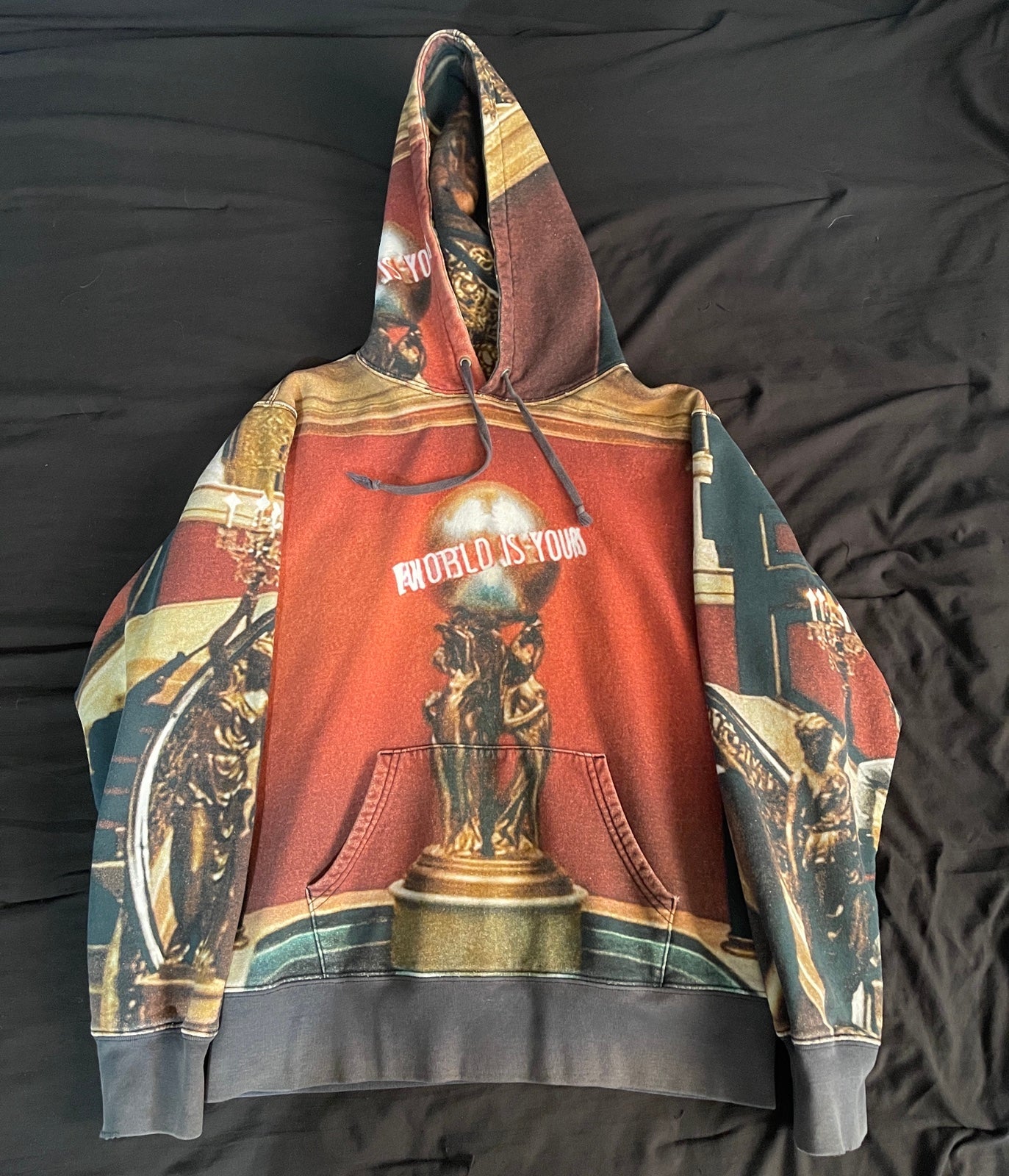 Supreme Scarface Hooded Sweatshirt (The World is Yours)