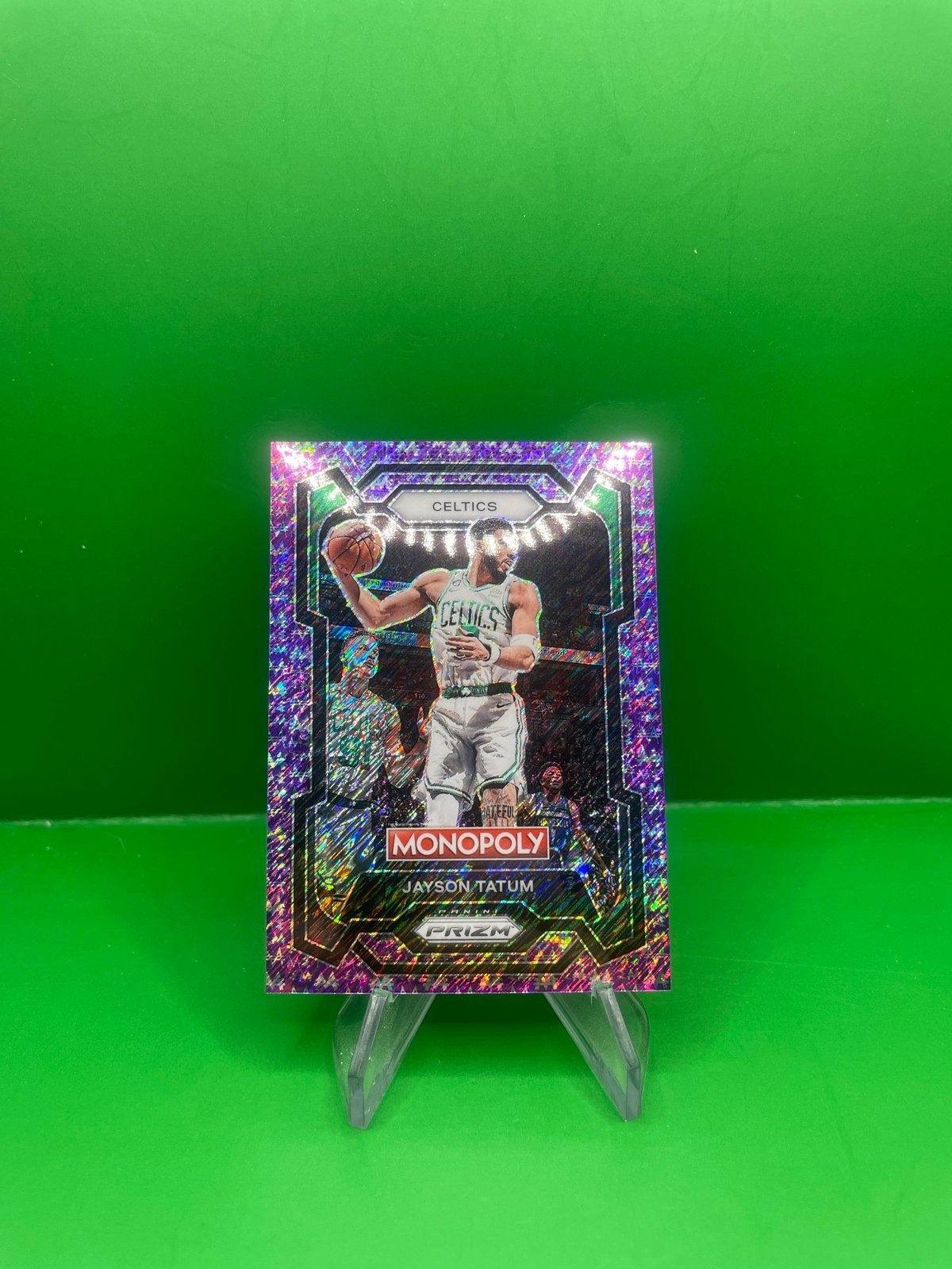 Jayson Tatum Prizm 2023 Purple Shimmer