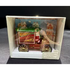Vtg 1981 ROOFTOP DELIVERIES Train Hallmark Christmas Ornament 3rd Series MIB -NL