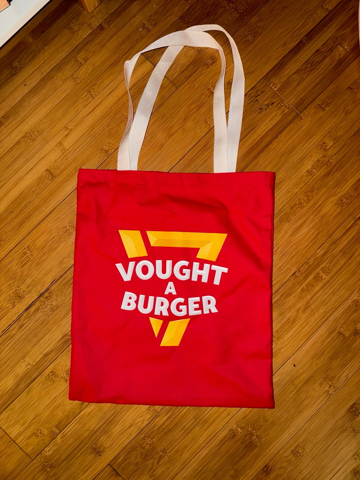 “Vought a Burger” THE BOYS tote bag