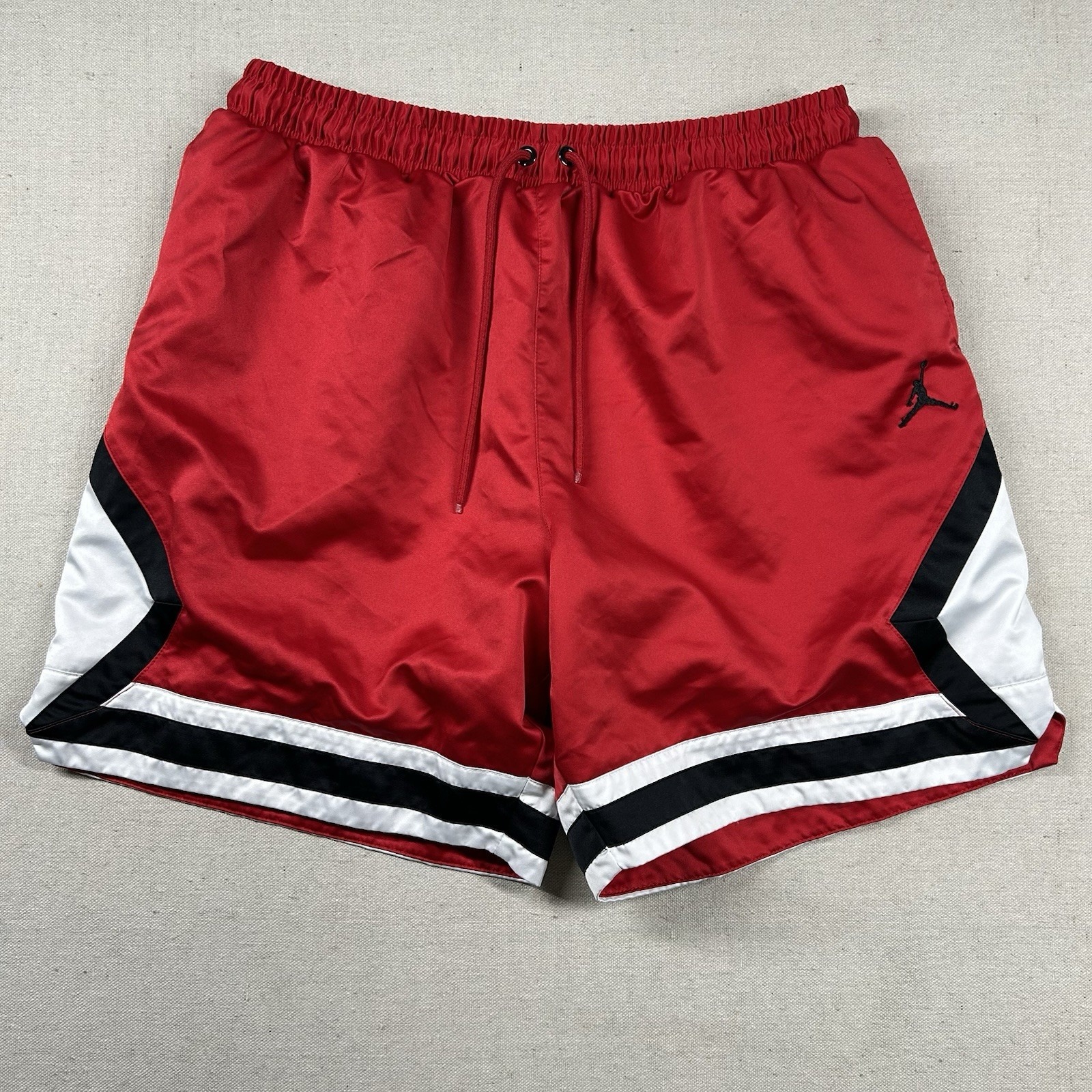 Vintage Air Jordan Shorts Mens 2xl Satin Diamond Basketball Lined 8 AO2820-687