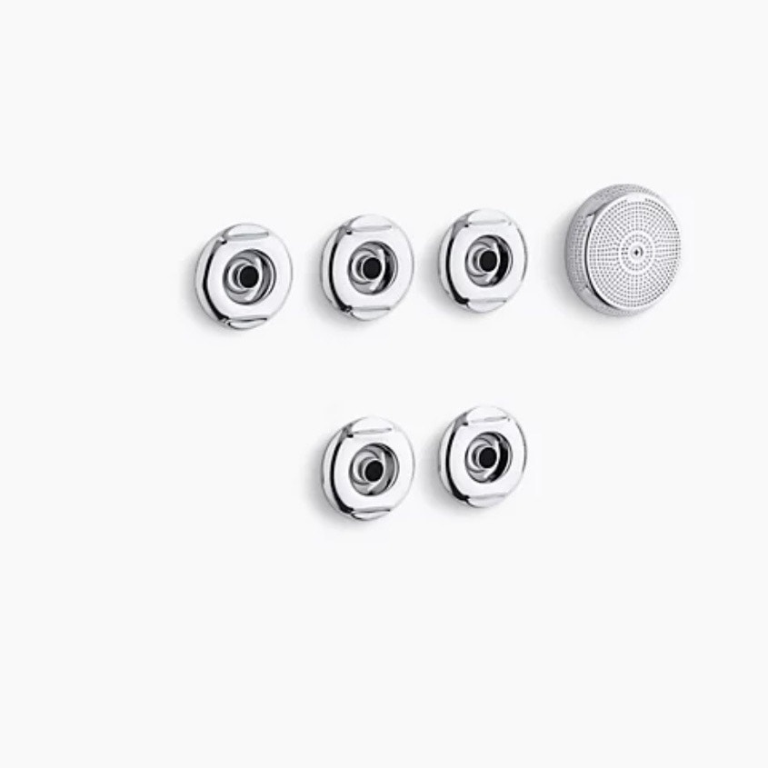 Kohler K-9695-cp Whirpool Trim Kit with 5 Jets - polished chrome