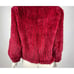 Sonia Rykiel Paris Red dyed Knitted Rex Rabbit Pullover Sweater Women *Flaw