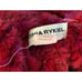 Sonia Rykiel Paris Red dyed Knitted Rex Rabbit Pullover Sweater Women *Flaw
