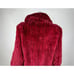 Sonia Rykiel Paris Red dyed Knitted Rex Rabbit Pullover Sweater Women *Flaw