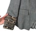 Veronica Beard Bronley Dickey Jacket Blazer Grey Plaid Career Office Womens 14