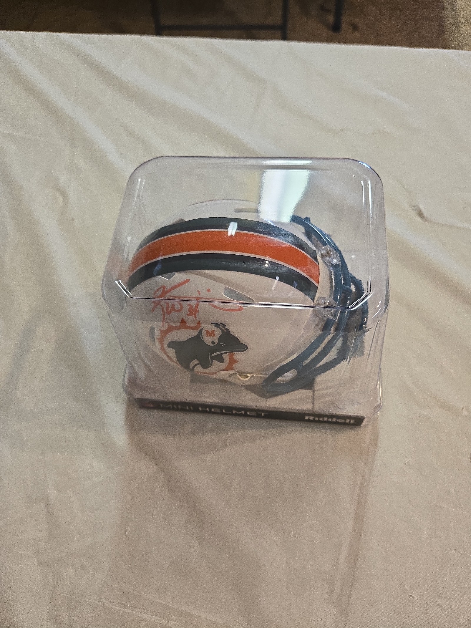 Ricky Williams #34 Miami Dolphins Autograph Mini Helmet