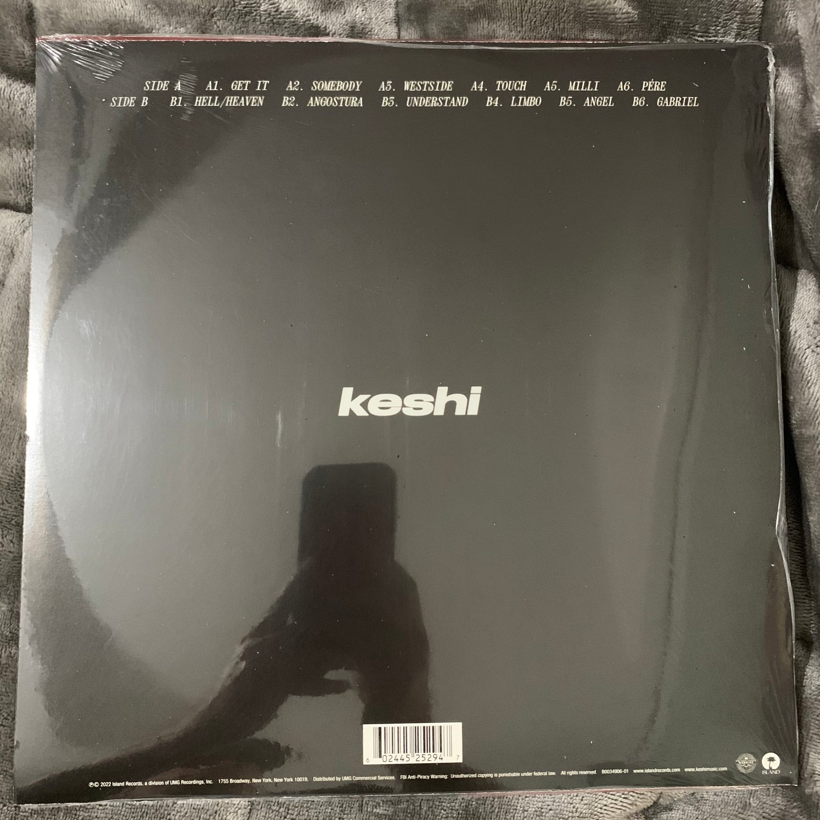 Keshi limited red edition Vinyl LP brand new sealed! RARE!