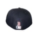 New Era Boston Red Sox Dual Logo 59FIFTY Fitted Hat Cap Size 7 3/4