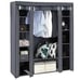 New Design Portable Closet Wardrobe Clothes Rack Storage Organizer Shelf Durable