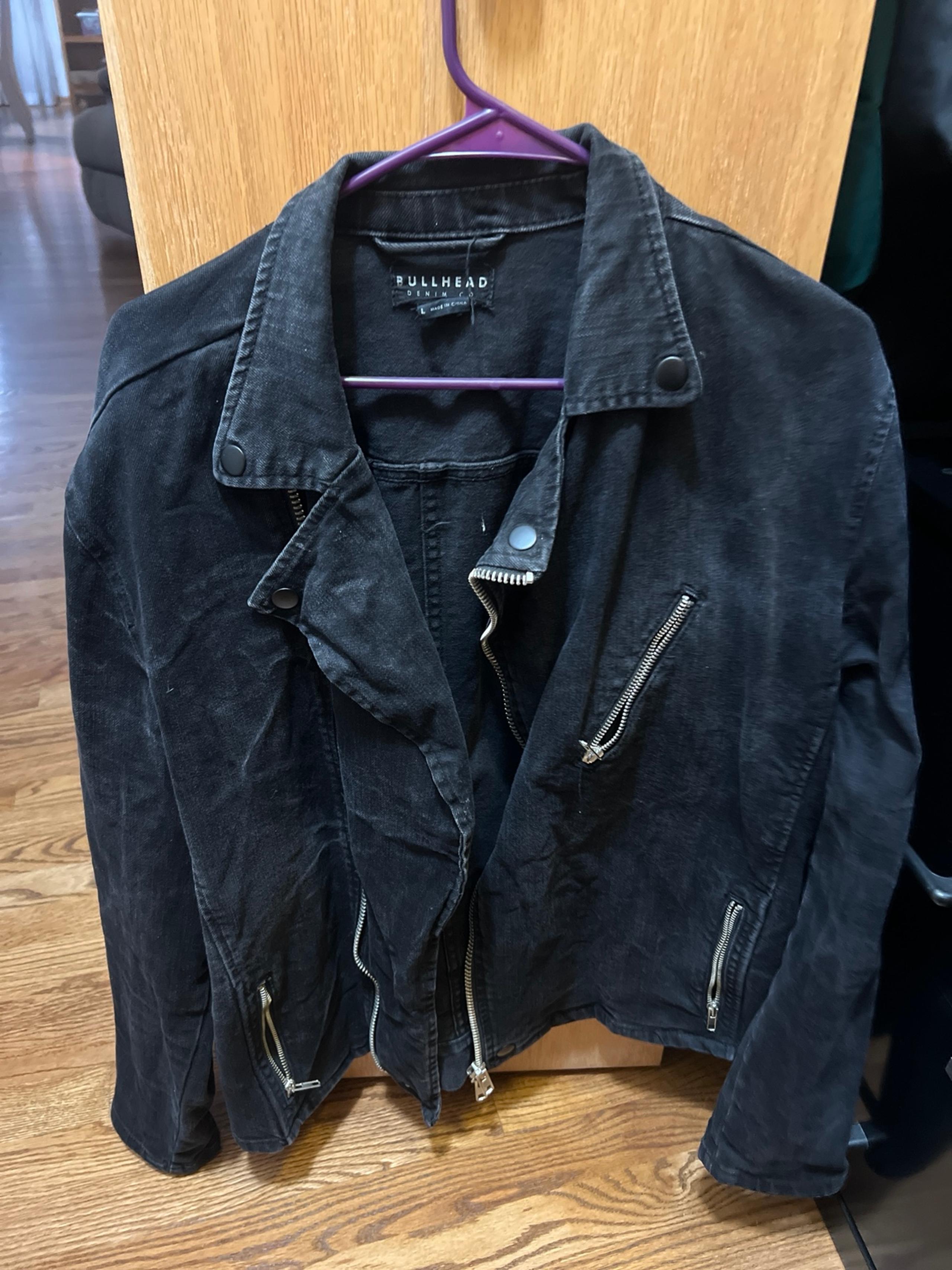 Bullhead black denim jacket