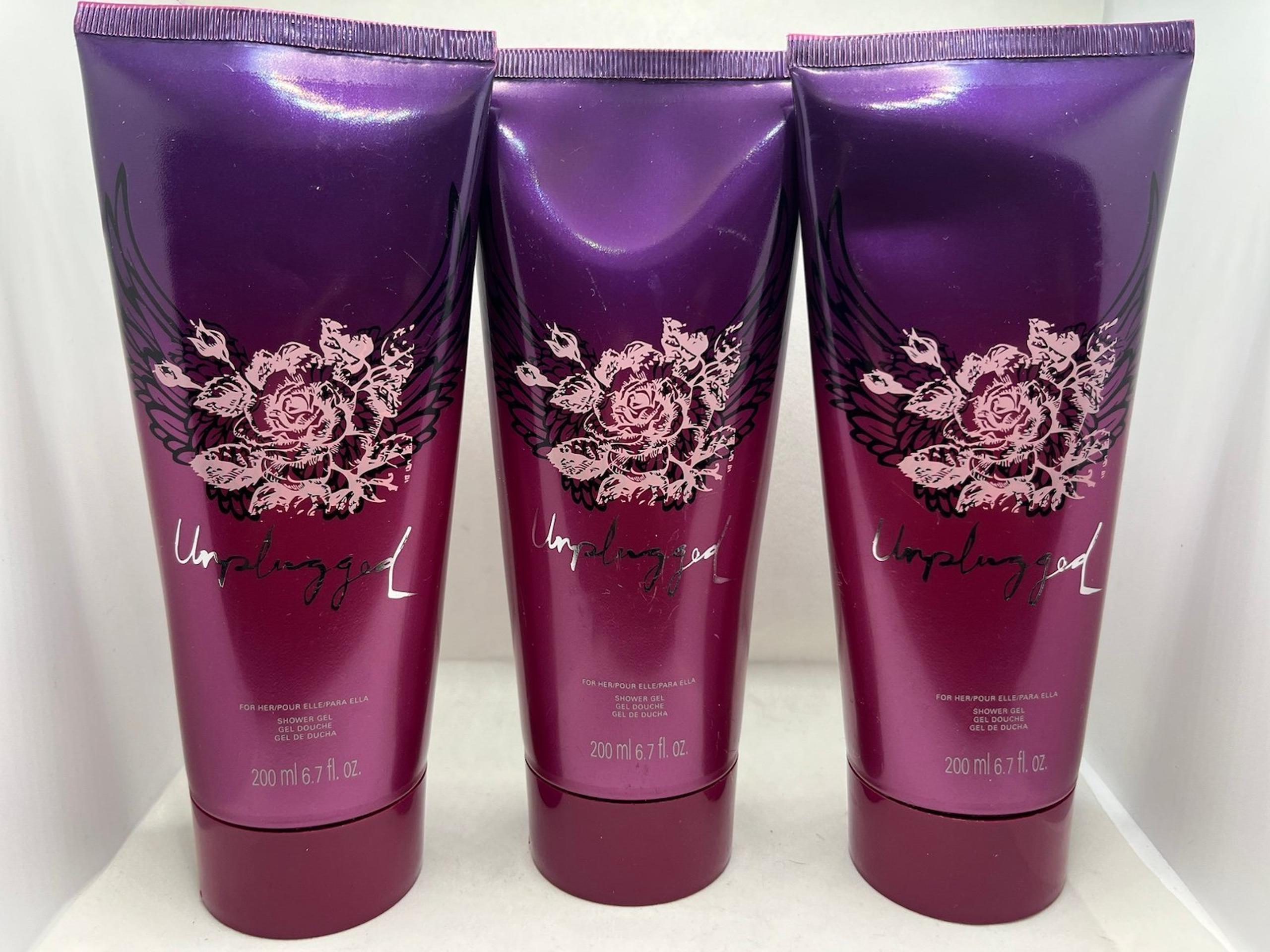 Lot Of 3 Avon Unplugged By Jon Bon Jovi Shower Gel