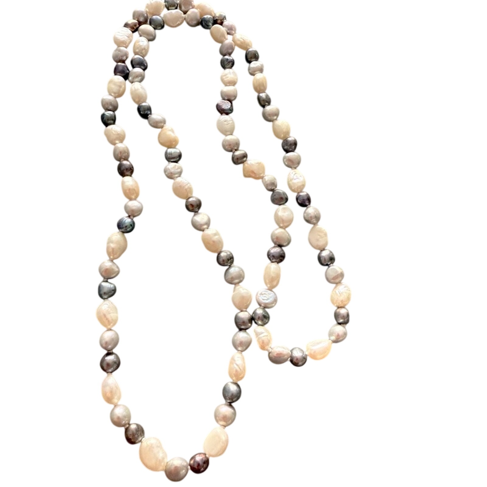 Multi Colored Pearl Necklace