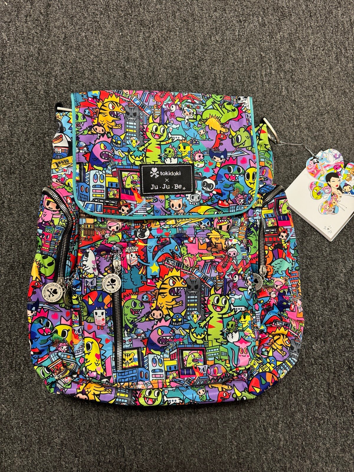 Jujube x Tokodoki diaper backpack
