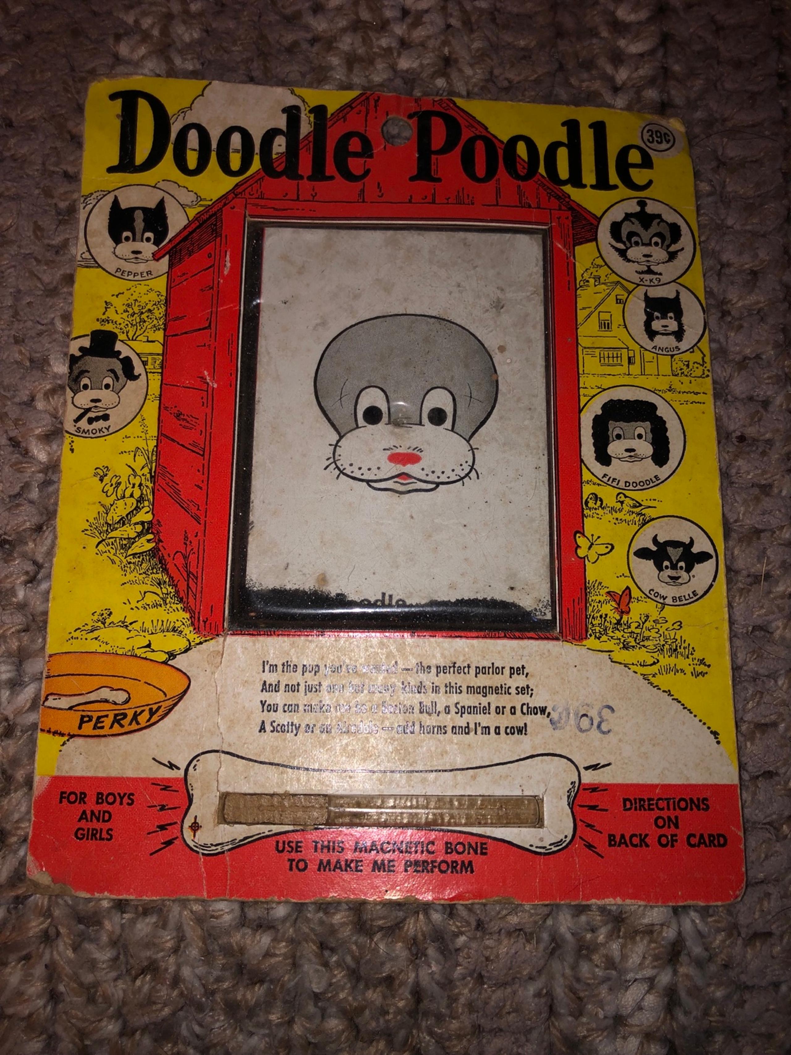 Vintage doodle poodle toy