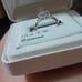 1/4TCW NATURAL DIAMOND DOUBLE HALO ENGAGEMENT RING