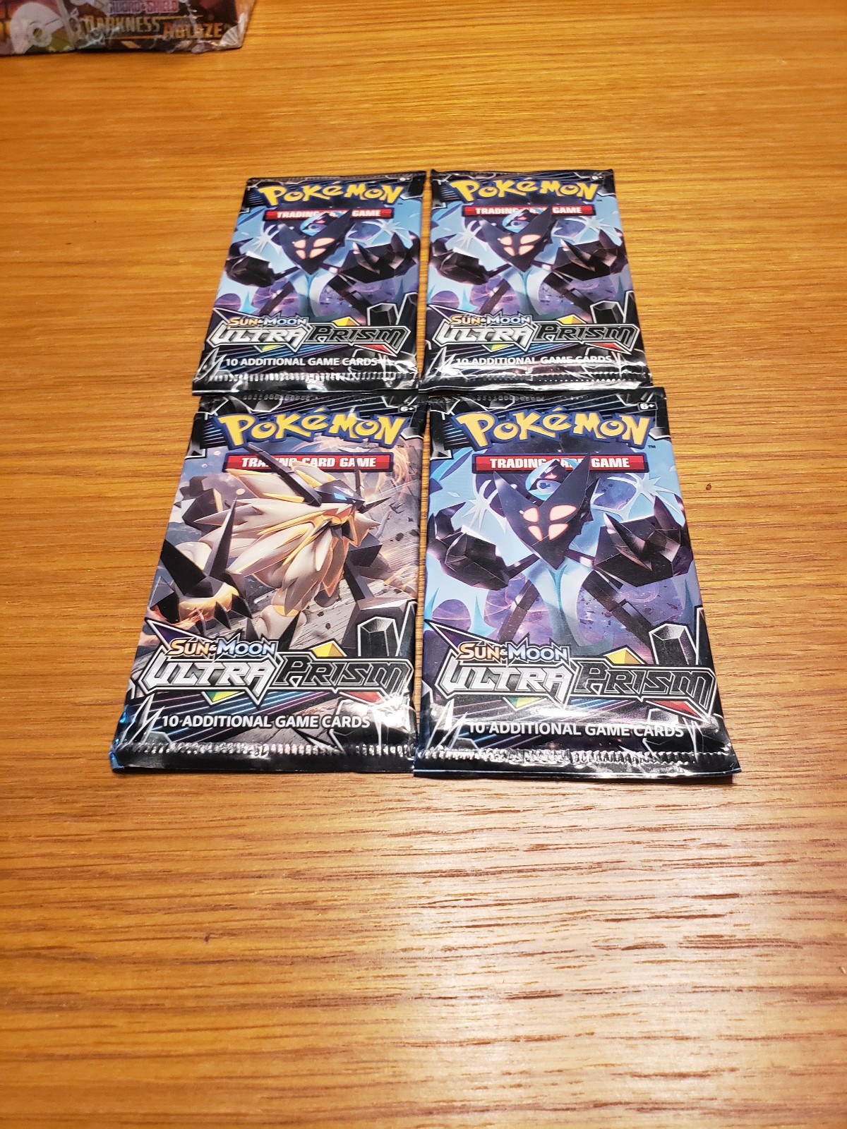 Pokémon ultra prism packs