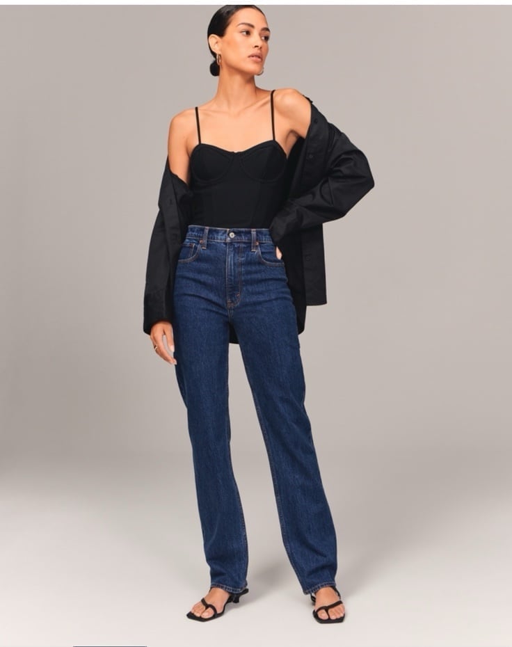 Abercrombie 90s straight jeans