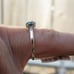 .25ct SPARKLING NATURAL BLUE DIAMOND RING SOLITAIRE,w/CE RTIFICATE,sz5 resizeabl